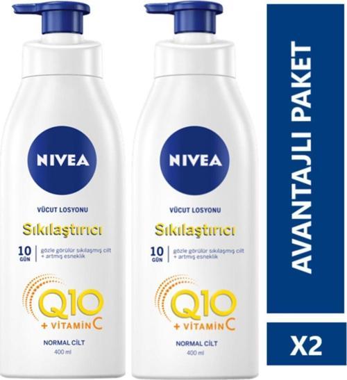 Nıvea Q10 Sıkılaştırıcı Vücut Losyonu 400 Ml 2 Adet