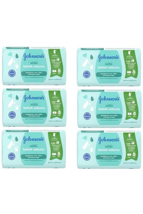 Johnsons Baby Sütlü Bebek Sabunu 90 Gr 6 Adet