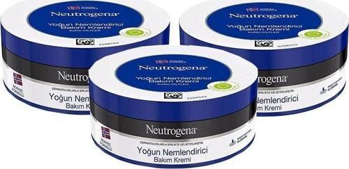 Yoğun Nemlendiricili Bakım Kremi 200 Ml X 3 Adet