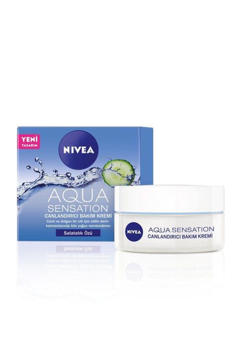 Aqua Sensation Normal/Karma Ciltler İçin Canladırıcı Bakım Kremi 50 Ml