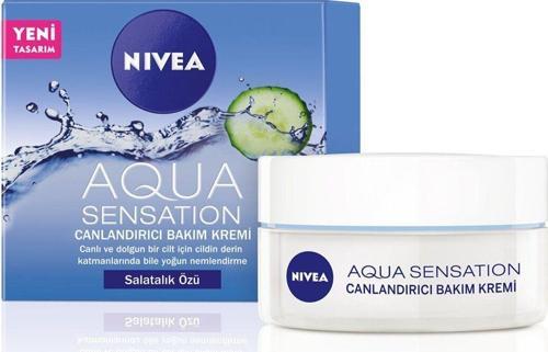 Aqua Sensation Normal/Karma Ciltler İçin Canladırıcı Bakım Kremi 50 Ml