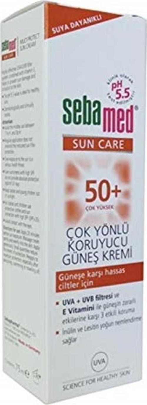Sun Care Güneş Koruyucu Krem Spf 50 75 Ml 1 Paket