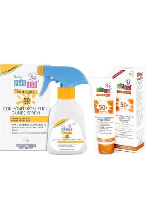 Sun Care Güneş Losyonu Kremi Avantaj Pk (Çocuk 50+ Faktör 200Ml+ Çok Yönlü 50+ Faktör 75Ml)