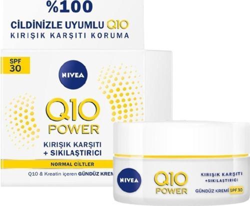 Q10Plus Yüksek Güneş Korumalı Kırışık Karşıtı Gündüz Bakım Kremi Spf30 50 Ml