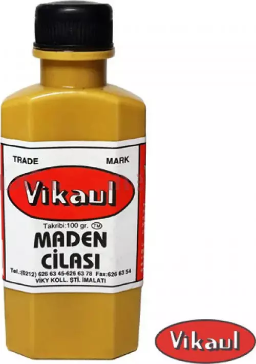 Vikaul Metal Parlatıcı - Maden Cilası, Kavil 100 gr