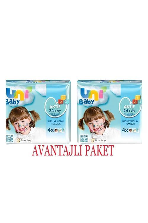 Aktif 24+ Ay 8 X 52 Adet Islak Mendil 416 Yaprak