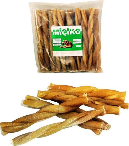 Jumbo XXL Premium Naturel Burgu Çubuk Ödül Kemiği 250 Gr