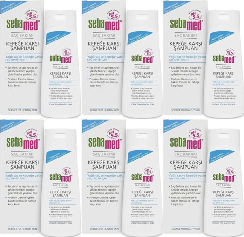 Şampuan 200Ml Kepeğe Karşı (Yağlı Ve Kepeğe Yatkın Saç Derisi Için) (6 Lı Set)