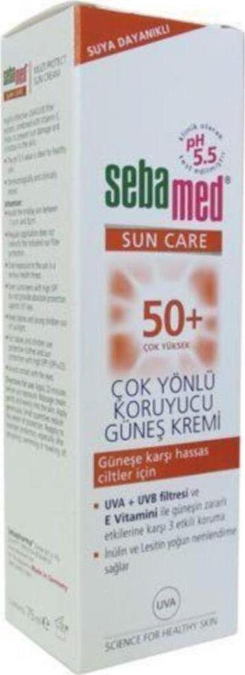 Çok Yönlü Koruyucu Güneş Kremi Sun Care Spf 50 + Yeni Ürün 75Ml