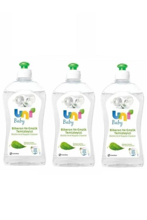 Paraben Içermeyen Biberon Emzik Temizleyici 500 Ml*3 Adet