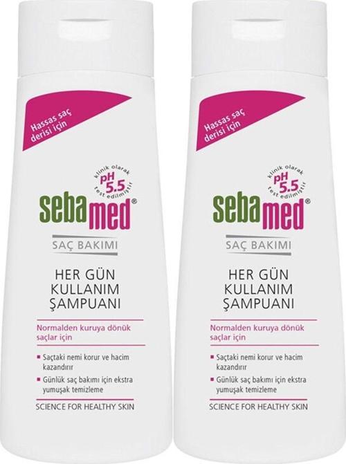 Şampuan 400Ml Hergün Kullanım (Tüm Saç Tipleri Için) (2 Li Set)