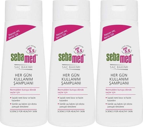 Şampuan 400Ml Hergün Kullanım (Tüm Saç Tipleri Için) (3 Lü Set)