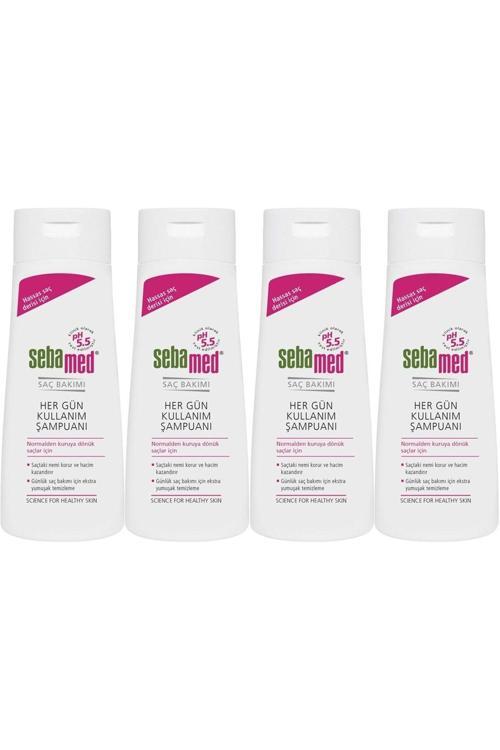 Şampuan 400Ml Hergün Kullanım (Tüm Saç Tipleri Için) (4 Lü Set)