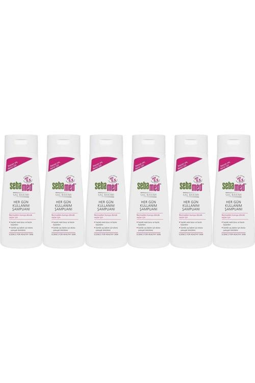 Şampuan 400Ml Hergün Kullanım (Tüm Saç Tipleri Için) (6 Lı Set)