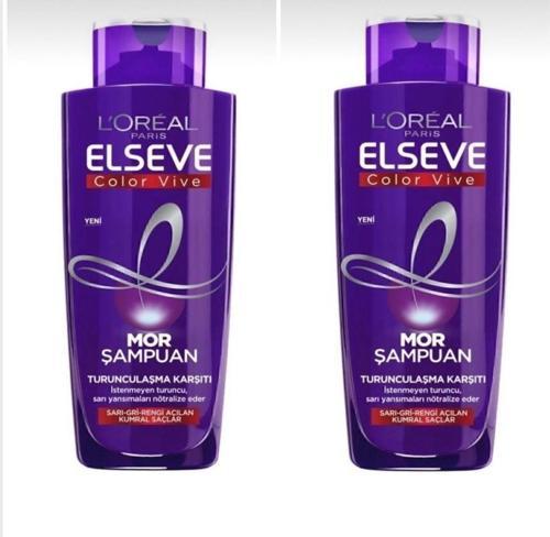 Turunculaşma Karşıtı Mor Saç Bakım Seti -Mor Şampuan 200Ml 2 Adet
