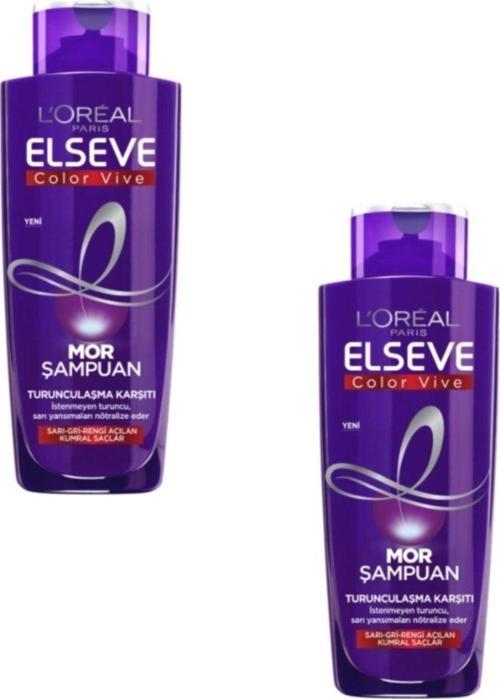 Turunculaşma Karşıtı Mor Şampuan 200 Ml X 2 Adet