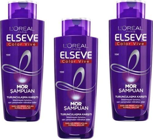 Turunculaşma Karşıtı Mor Şampuan 200 Ml X3 Adet