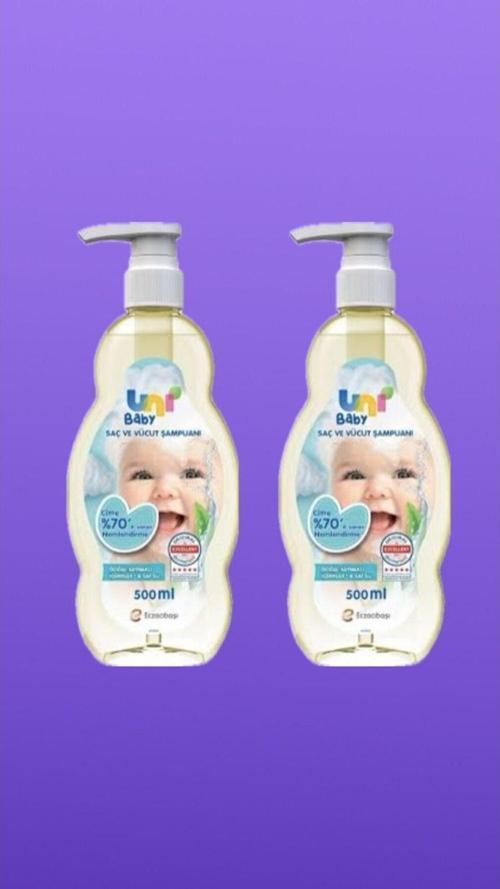 Saç Ve Vücut Şampuan 500 Ml 2 Adet