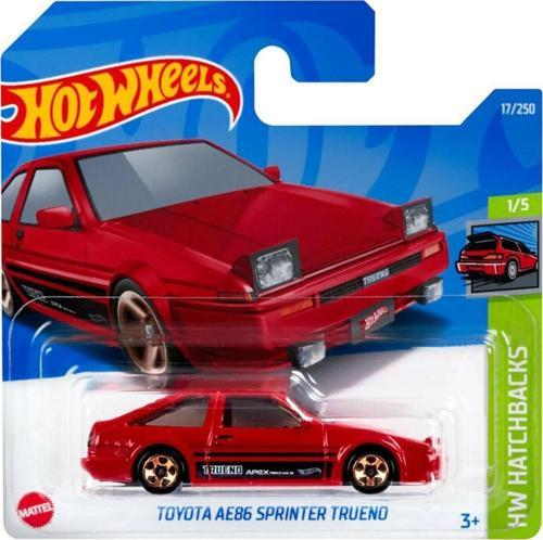 - Toyota AE86 Sprinter Trueno - Kırmızı (1/64) 2022 Serisi