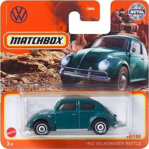 - 1962 Volkswagen Beetle - Yeşil (1/64) 2022 Serisi