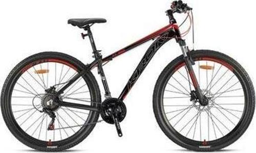 XC 100 - 27.5" MTB - 19' - 21 Vites - H.DISC - Siyah-Gri/Kırmızı