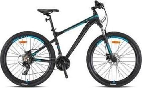 XC 100 - 27.5" MTB - 19' - 21 Vites - H.DISC - Mat Siyah-Gri/Turkuaz