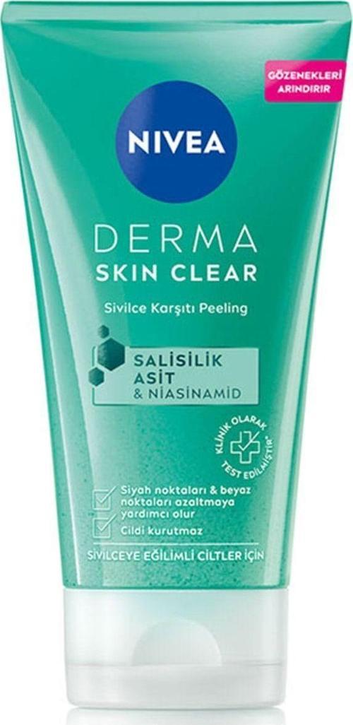 Derma Skin Clear Sivilce Karşıtı Yüz Temizleyici Peeling 150 Ml