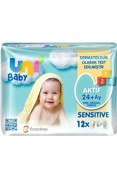 Aktif Sensitive Islak Havlu 12 X 52 Li (624 Yaprak)