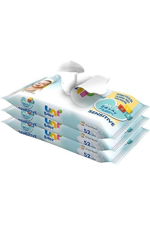 Aktif Sensitive Islak Mendil 3Lü Paket