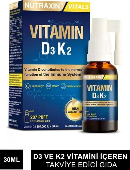 Vitamin D3K2 30 ml