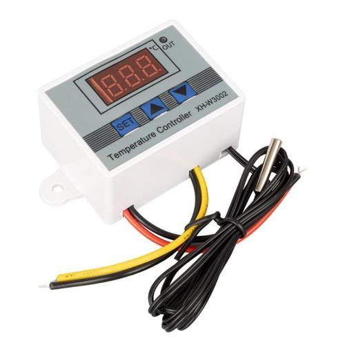XH-W3002 220V Dijital Kuluçka Sıcaklık Termostat Kontrol Anahtarı Modülü