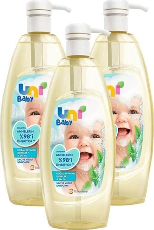 Saç Ve Vücut Şampuanı 500 Ml X 3 Adet