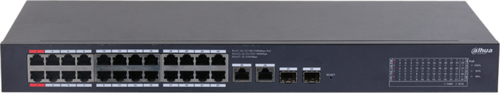 CS4228-24GT-240, 24Port, Gigabit, PoE 240W, 2 Port Uplink, 2 Port SFP Gigabit Combo, Cloud Yönetilebilir, Switch