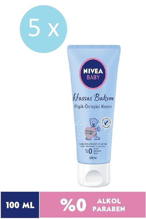 Hassas Bakım Pişik Önleyici Kremi 100 Ml X 5 Adet