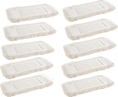 50 cm Nemli Mop Yedek Bez Beyaz 10 Adet