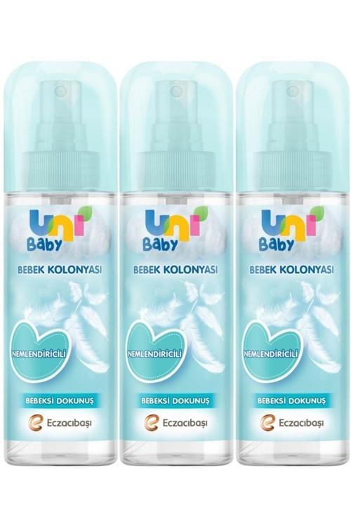Bebek Kolonyası 150Ml Nemlendiricili/Bebeksi Dokunuş (3 Lü Set)
