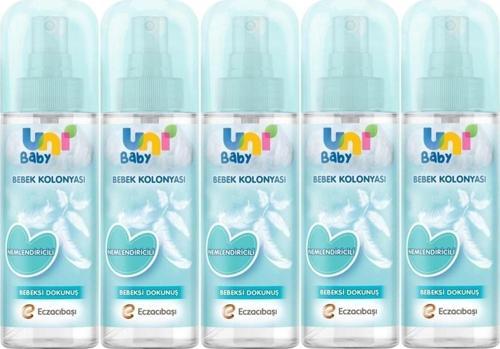 Bebek Kolonyası 150Ml Nemlendiricili/Bebeksi Dokunuş (5 Li Set)