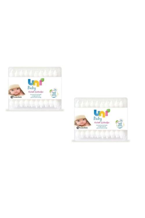 Bebek Kulak Çubuğu 60'Lı X 2 Adet (Bebekler Için)