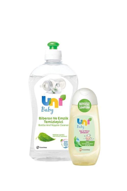 Biberon Ve Emzik Temizleyici 500 Ml Ve Saç Ve Vücut Şampuanı 200 Ml