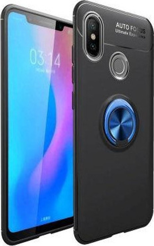 Xiaomi Mi 6X Ultra Koruma Sağlayan Stant Özellikli Yüzüklü Ravel Silikon Kılıf