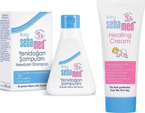 Baby Yenidoğan Şampuanı 250 Ml - Bebe Bez Bölgesi Bakım Kremi 50 Ml