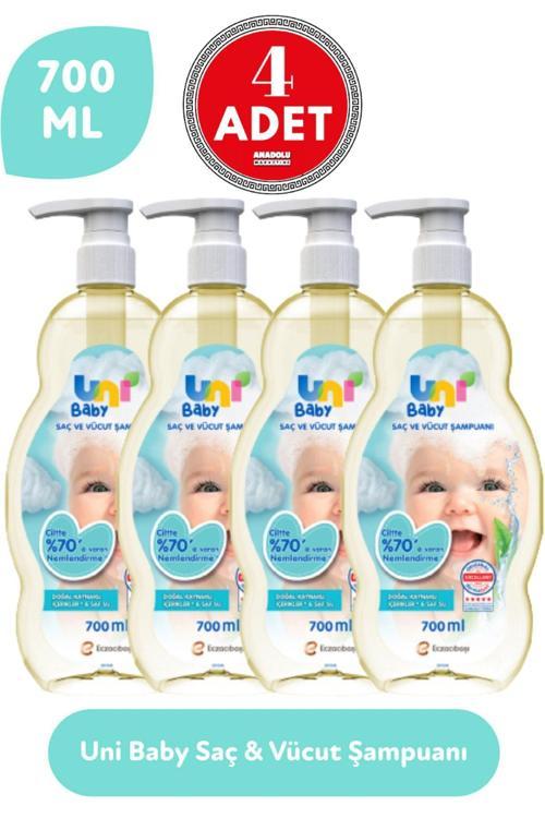 Şampuan 700 Ml 4 Adet
