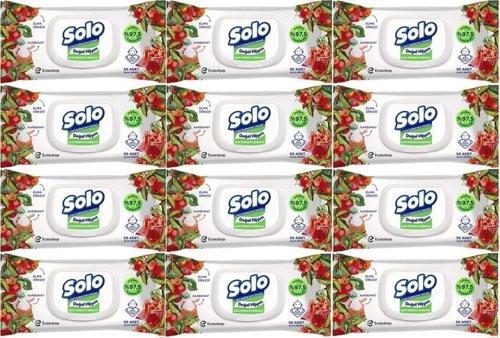 Islak Havlu Mendil 50 Yaprak Elma Sirkesi & Karbonat (12 Li Set) (4Pk*3) 600 Yaprak