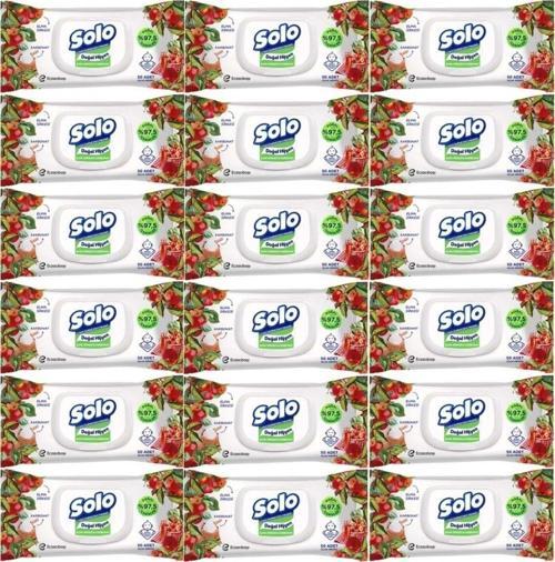 Islak Havlu Mendil 50 Yaprak Elma Sirkesi & Karbonat (18 Li Set) (6Pk*3) 900 Yaprak