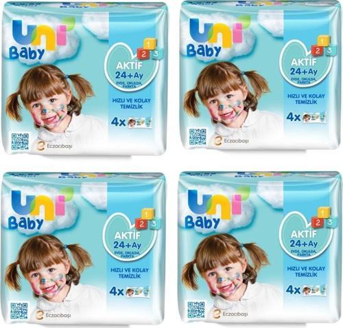 Islak Havlu Aktif Bebek 52 Li 4 Lu Ekonomik Paket*4 Adet=16 Paket