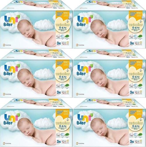 Islak Havlu Hassas Yeni Doğan 40 Yaprak (18 Li Set) 720 Yaprak (Narin Ciltler İçin) (6Pk*3)
