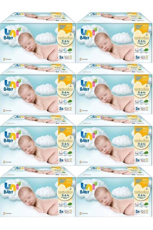 Islak Havlu Hassas Yeni Doğan 40 Yaprak (24 Lü Pk) 960 Yaprak (Narin Ciltler İçin) (8Pk*3)