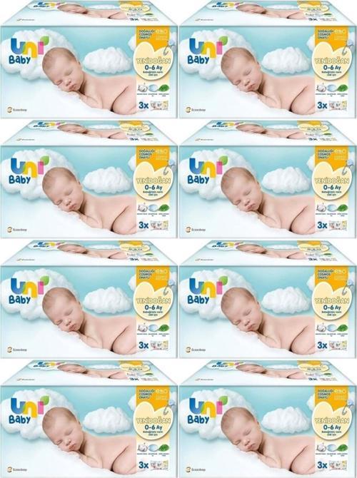 Islak Havlu Hassas Yeni Doğan 40 Yaprak (24 Lü Pk) 960 Yaprak (Narin Ciltler İçin) (8Pk*3)