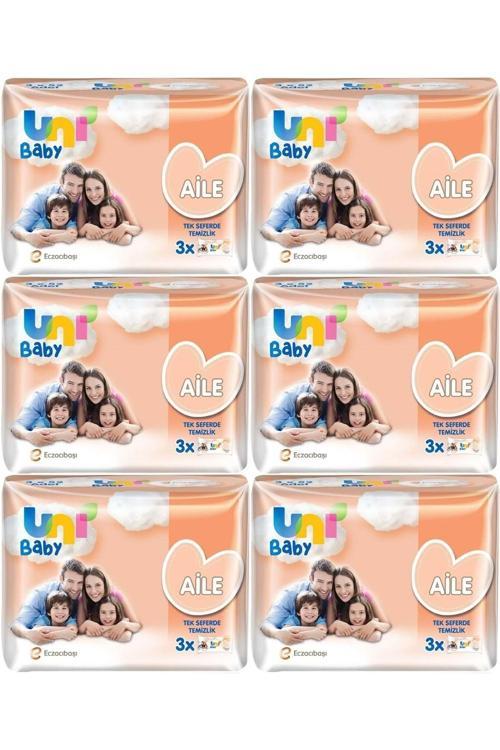 Islak Havlu Mendil Aile 52 Yaprak (18 Li Set) 936 Yaprak (6Pk*3)