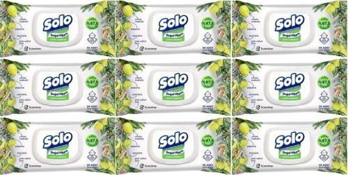 Islak Havlu Mendil 50 Yaprak Limon & Biberiye (9 Lu Set) (3Pk*3) 450 Yaprak